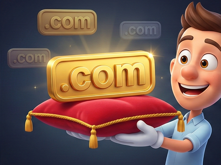 Advantages of a .COM domain extension